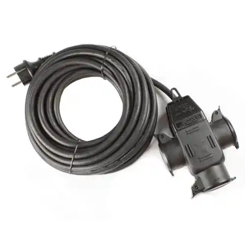 Verlengblok +RA H07 met klep, 3-aderig 5 meter | Spoedlevering