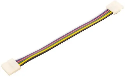 Bespaar nu | RGB-CCT Quick koppelstuk 6pin 12mm met 15cm draad - 4380220