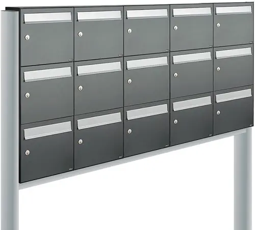 Trending | Allux Flow Set 5-Breed, 3-Hoog Op Statief Antraciet - 40040065_5x3s