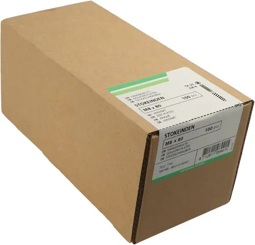 Flitsaanbieding - Hoenderdaal Stokeind Vz 4.8 Sw-6/Torx TX25 M8X70 100 stuks - 8651.01.62201