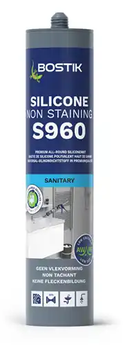 Bostik S960 Silicone Non Staining 310 ml Transparant (12 stuks) - 30620945 - Bestseller