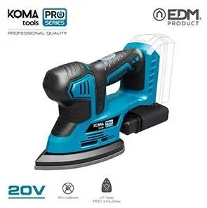 Koma tools accu schuurmachine 20V zonder accu - 6490150 | Nu beschikbaar