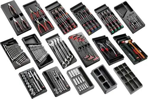 Bestelbaar - Facom Universele Gereedschapset 166Delig - CM.166 - CM.166