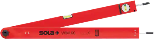 Koopje - SOLA Hoekmeter 60cm in tas WIM60T - 57073401