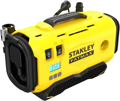 Premium | Stanley FATMAX SFMCE520B Accu Compressor 18V zonder accu‘s en lader - SFMCE520B-QW