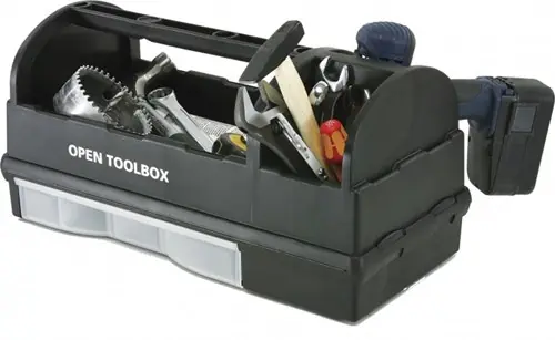 Goed beoordeeld | Raaco AT HOME Open Toolbox - 137355 - 137355