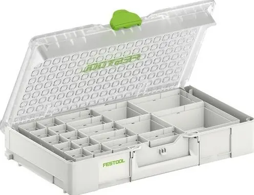 Nog maar een paar beschikbaar - Festool Accessoires SYS3 ORG L 89 Systainer organizer inclusief 20 inzetbakjes - 204856