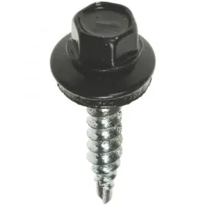 Aanrader - ASF boorschroef 4.8x35 mm EPDM ring diameter 14 mm RAL 8017 63048017